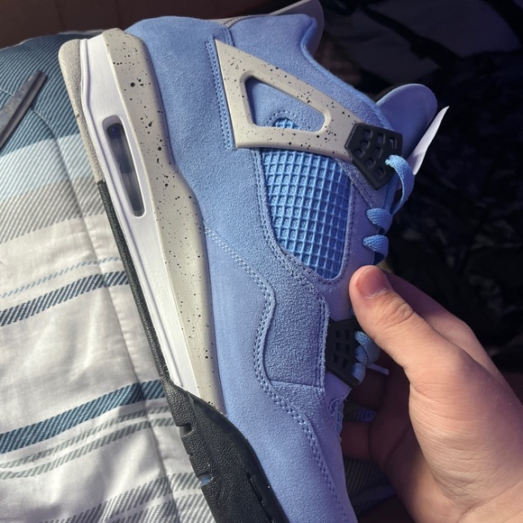 Jordan retro 4 university blue - Picture 1 of 11